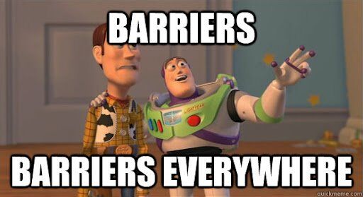 barriers barriers everywhere - Toy Story Everywhere - quickmeme